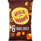 Hula Hoops BBQ Beef Multipack Crisps 6 Pack