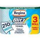 Regina Blitz Household Towel 3 Roll