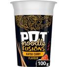 Pot Noodle Fusions Instant Snack Katsu Curry 100 g
