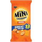 Jacob's Mini Cheddars Original Baked Snacks Multipack 22x23g, 506g