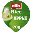 Mller Rice Apple Low Fat Pudding Dessert 170g