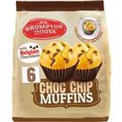 Brompton House Choc Chip Muffins 6 x 25g (150g)