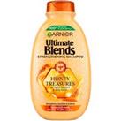 Garnier Ultimate Blends Honey Treasures Strengthening Vegan Shampoo for Damaged Hair 400ml