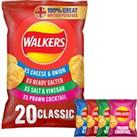 Walkers Classic Variety Multipack Crisps 20 x 25g