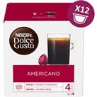 Nescafe Dolce Gusto Americano Coffee Pods X12