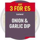 Iceland Onion & Garlic Dip 200g