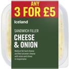 Iceland Cheese & Onion Sandwich Filler 250g
