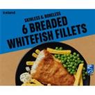 Iceland 6 Breaded Whitefish Fillets 600g