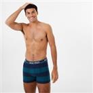 Jack Wills Mens Daundley 3 Pack Boxer Short Set Underwear Tonal Stitching - M Regular