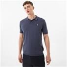 Jack Wills Mens Knitted Polo Shirt Top Short Sleeve Collared Buttons - 2XL Regular