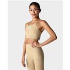 The North Face Seamless Sports Bra - Beige - Womens