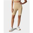 The North Face New Seamless Shorts - Beige - Womens