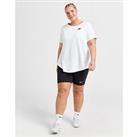 Nike Plus Size Essential Cycle Shorts - Black - Womens
