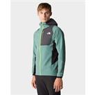 The North Face Athletic Outdoors Softshell Hoodie - Green - Mens