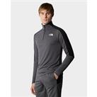 The North Face Mountain Athletic 1/4 Zip Top - Grey - Mens