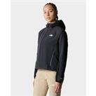 The North Face Athletic Outdoor Softshell Hoodie - Grey - Womens