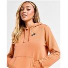 Nike Sportswear Club Fleece Overhead Hoodie - Orange - Womens
