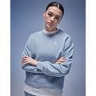 Jordan Brooklyn Crew Sweatshirt - Blue Grey - Womens