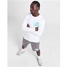 The North Face Fine Box Long Sleeve T-Shirt - White - Mens