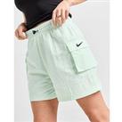 Nike Essential Woven Cargo Shorts - Green - Womens