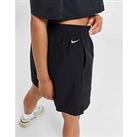 Nike Swoosh Woven Shorts - Black - Womens