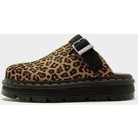 Dr. Martens Zebzag Suede Mules Women's - Brown