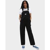 Vans Ground Work Dungarees - Black - Womens