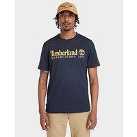 Timberland Embroidery Logo Tee - BLUE - Mens