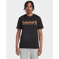 Timberland Embroidery Logo Tee - Black - Mens