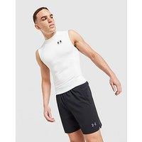 Under Armour HeatGear Compression Tank Top - White - Mens