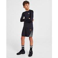 Under Armour HeatGear Armour Long Sleeve Top Junior - Black