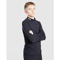 Under Armour HeatGear Mock Long Sleeve Top Junior - Black
