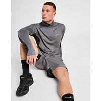 Columbia Three Pitch 1/2 Zip Top - Grey - Mens