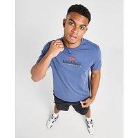 Napapijri Sory Stack Logo T-Shirt - Blue - Mens