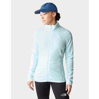 The North Face Glacier Full Zip Fleece Top - Blue - Womens