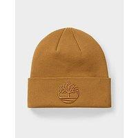 Timberland Tonal 3D Embroidery Beanie - BROWN