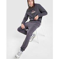 Napapijri Melk Fleece Joggers - Grey - Mens