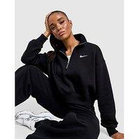 Nike Phoenix 1/4 Zip Top - Black - Womens