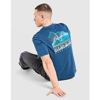 Napapijri Back Graphic T-Shirt - Blue - Mens