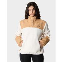 The North Face Cragmont 1/4 Snap Fleece - White - Womens
