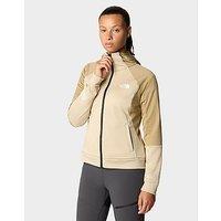 The North Face Mountain Athletic Zip Up Top - Beige - Womens