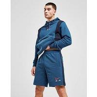 Nike Swoosh French Terry Shorts - BLUE - Mens