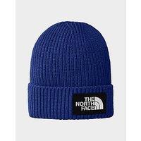 The North Face Logo Beanie Hat Junior - Blue - Kids