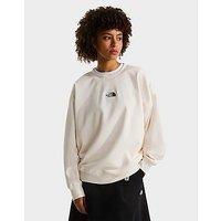 The North Face ESSENTIAL OVERSIZE CREW - White - Womens