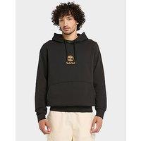 Timberland Small logo print Hoodie - Black - Mens