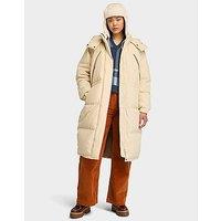 Timberland Recycled Down Puffer Long Parka - WHITE - Womens