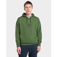 Timberland Small logo print Hoodie - GREEN - Mens