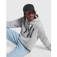 New Era MLB New York Yankees Large Logo Hoodie - Grey - Mens