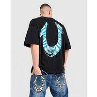 True Religion Paint T-Shirt - Black - Mens