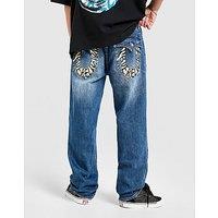 True Religion Bobby Single Needle Flap Jeans - Blue - Mens